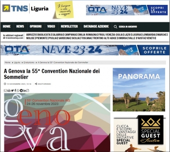 A Genova la 55^ Convention Nazionale dei Sommelier