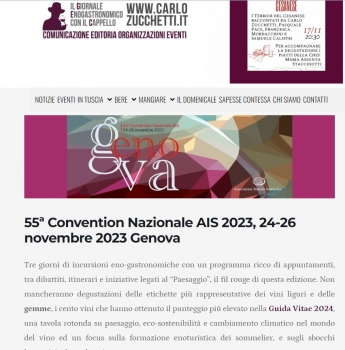 55ª Convention Nazionale AIS 2023, 24-26 novembre 2023 Genova