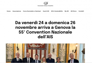 Da venerdì 24 a domenica 26 novembre arriva a Genova la 55ª Convention Nazionale dell’AIS