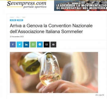 Arriva a Genova la Convention Nazionale dell’Associazione Italiana Sommelier